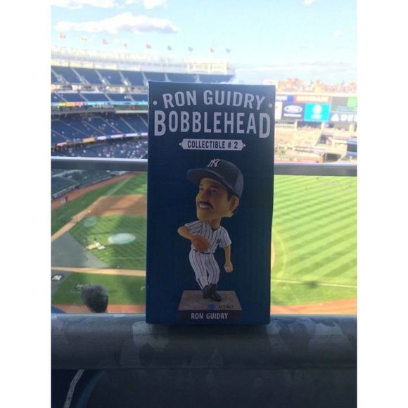 H NEW YORK YANKEES RON GATOR GUIDRY BOBBLEHEAD SGA NIB LOUISIANA LIGHTNING - Picture 5 of 8